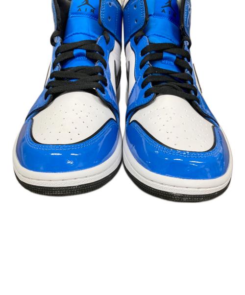 NIKE（ナイキ）NIKE (ナイキ) スニーカー JORDAN1 MID SE SIGNAL スカイブルー×ブラック サイズ:28.5の古着・服飾アイテム