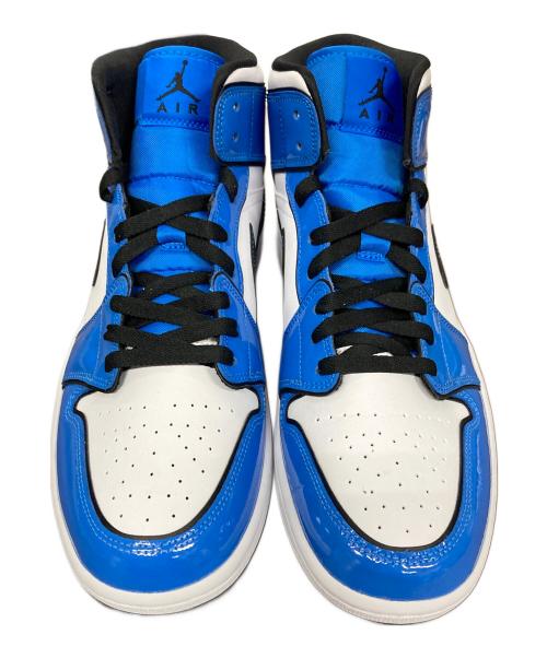 NIKE（ナイキ）NIKE (ナイキ) スニーカー JORDAN1 MID SE SIGNAL スカイブルー×ブラック サイズ:28.5の古着・服飾アイテム