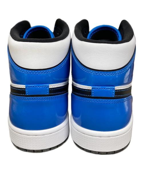 NIKE（ナイキ）NIKE (ナイキ) スニーカー JORDAN1 MID SE SIGNAL スカイブルー×ブラック サイズ:28.5の古着・服飾アイテム