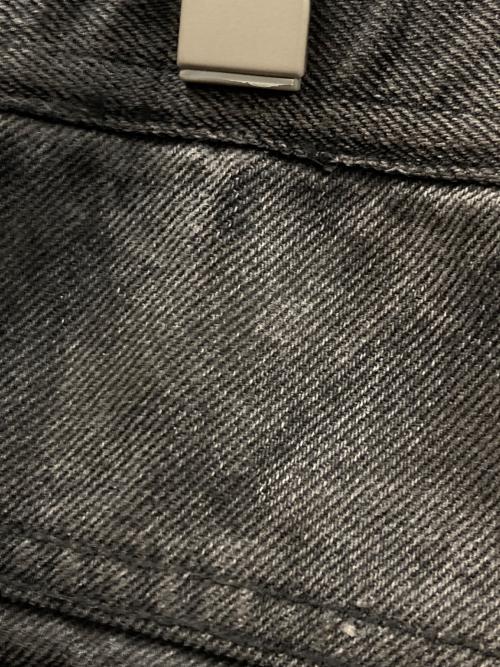 BREATH（ブレス）BREATH (ブレス) COATING SIDE BUTTON DENIM PANTS（コーティング サイド ボタン デニム パンツ） グレー サイズ:Mの古着・服飾アイテム