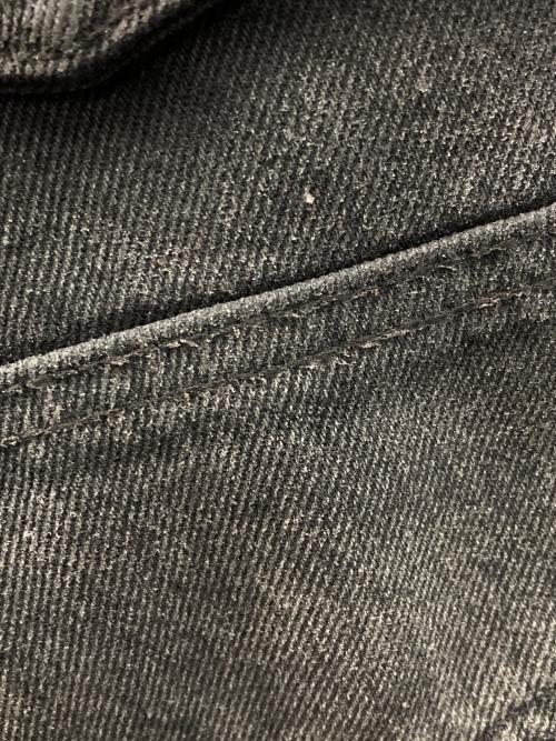 BREATH（ブレス）BREATH (ブレス) COATING SIDE BUTTON DENIM PANTS（コーティング サイド ボタン デニム パンツ） グレー サイズ:Mの古着・服飾アイテム