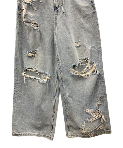ZARA（ザラ）ZARA (ザラ) バギージーンズ ブルー サイズ:USA31の古着・服飾アイテム