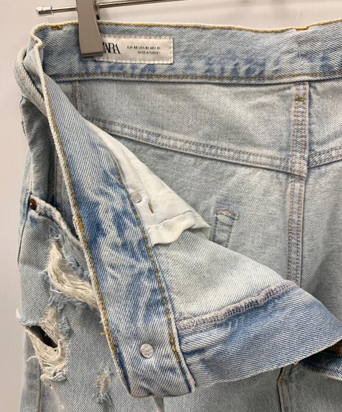 ZARA（ザラ）ZARA (ザラ) バギージーンズ ブルー サイズ:USA31の古着・服飾アイテム
