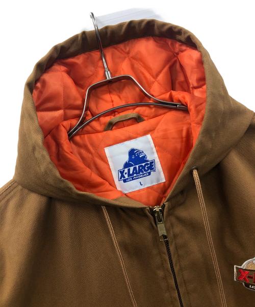 X-LARGE（エクストララージ）X-LARGE (エクストララージ) アクティブジャケット ブラウン サイズ:Lの古着・服飾アイテム