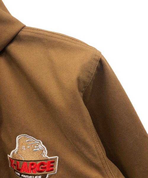 X-LARGE（エクストララージ）X-LARGE (エクストララージ) アクティブジャケット ブラウン サイズ:Lの古着・服飾アイテム
