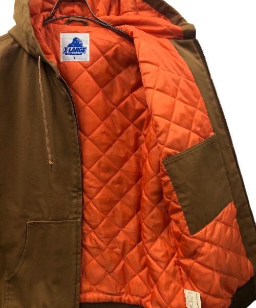 X-LARGE（エクストララージ）X-LARGE (エクストララージ) アクティブジャケット ブラウン サイズ:Lの古着・服飾アイテム