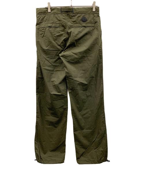 MONCLER（モンクレール）MONCLER (モンクレール) パンタロンスポーティボコットンポプリン ジョガーパンツ オリーブ サイズ:46の古着・服飾アイテム