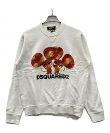 DSQUARED2（ディースクエアード）の古着「スウェット」｜ホワイト