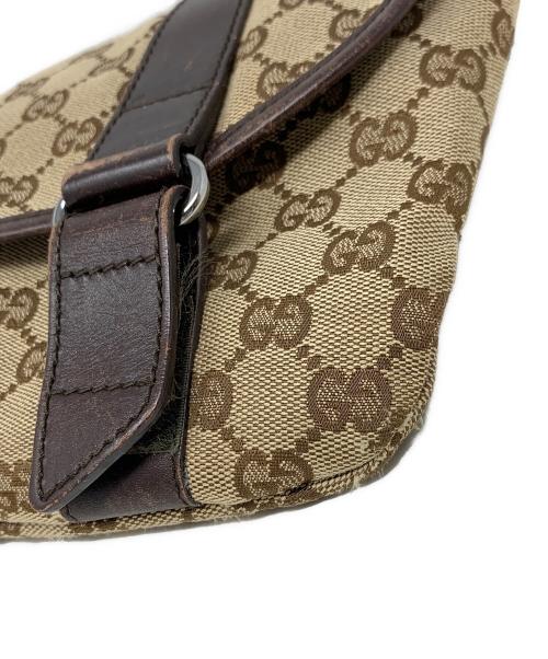 GUCCI（グッチ）GUCCI (グッチ) ウエストバッグ GGキャンバス ベージュ サイズ:実寸サイズにてご確認ください。の古着・服飾アイテム