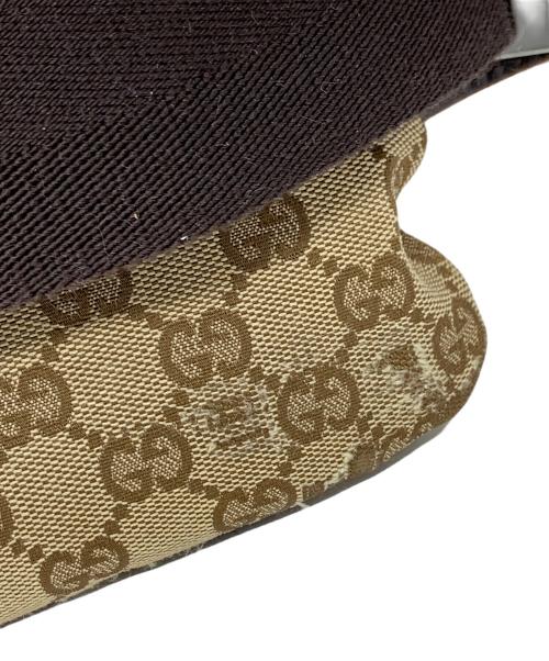 GUCCI（グッチ）GUCCI (グッチ) ウエストバッグ GGキャンバス ベージュ サイズ:実寸サイズにてご確認ください。の古着・服飾アイテム