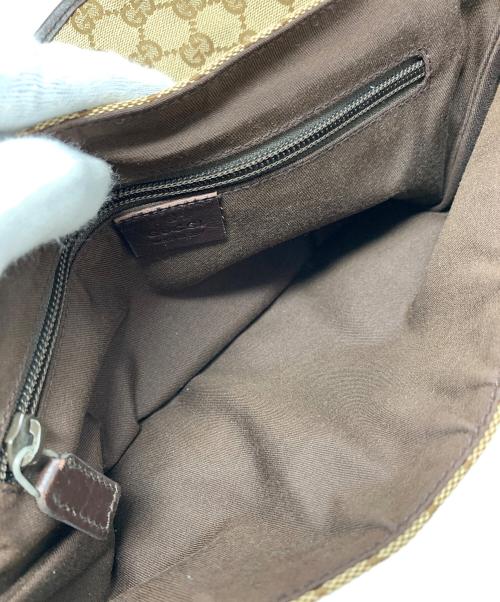 GUCCI（グッチ）GUCCI (グッチ) ウエストバッグ GGキャンバス ベージュ サイズ:実寸サイズにてご確認ください。の古着・服飾アイテム