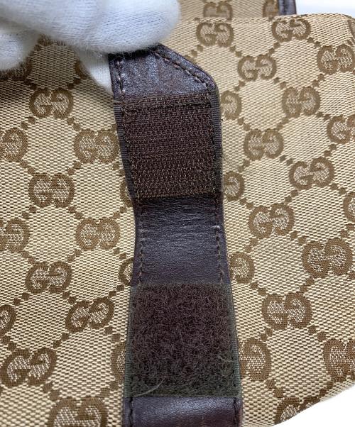 GUCCI（グッチ）GUCCI (グッチ) ウエストバッグ GGキャンバス ベージュ サイズ:実寸サイズにてご確認ください。の古着・服飾アイテム