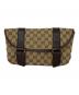 GUCCI（グッチ）の古着「ウエストバッグ GGキャンバス」｜ベージュ