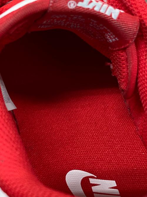 NIKE（ナイキ）NIKE (ナイキ) ローカットスニーカー レッド サイズ:25.5の古着・服飾アイテム