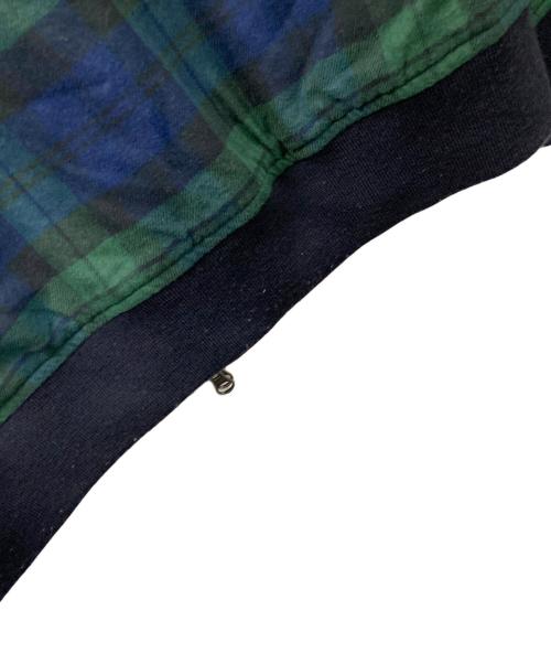 FRED PERRY（フレッドペリー）FRED PERRY (フレッドペリー) 中綿リバーシブルブルゾン ネイビー×グリーン サイズ:Lの古着・服飾アイテム