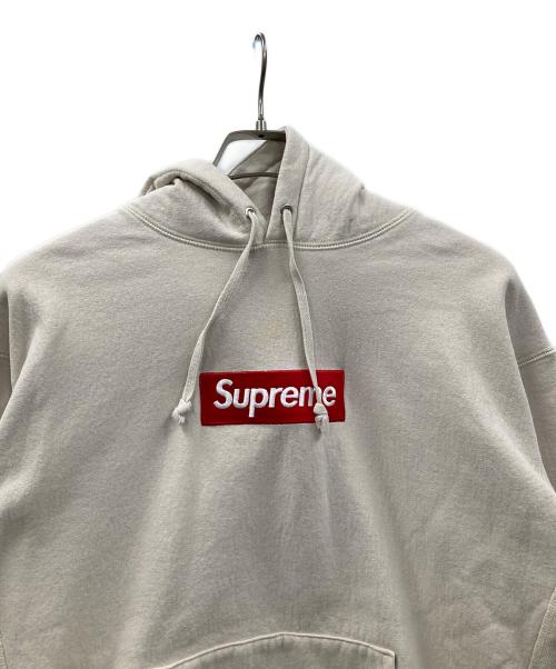SUPREME（シュプリーム）Supreme (シュプリーム) ロゴパーカー 2024 ベージュ サイズ:Mの古着・服飾アイテム