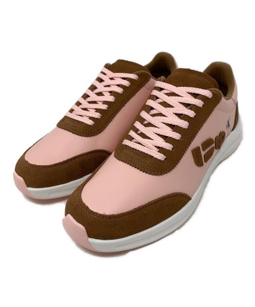 Sangacio（サンガッチョ）SANGACIO (サンガッチョ) スニーカー BRANDALISED（ブランダライズド） にゅ～ず ピンク×ブラウン サイズ:27cmの古着・服飾アイテム