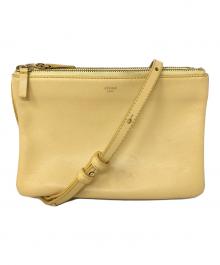 CELINE（セリーヌ）の古着「ショルダーバッグ トリオスモールショルダー」｜クリーム