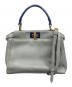 FENDI（フェンディ）の古着「2WAYバッグ ハンドバッグ ショルダーバッグ ピーカブーアイコニックスモール」｜グレー