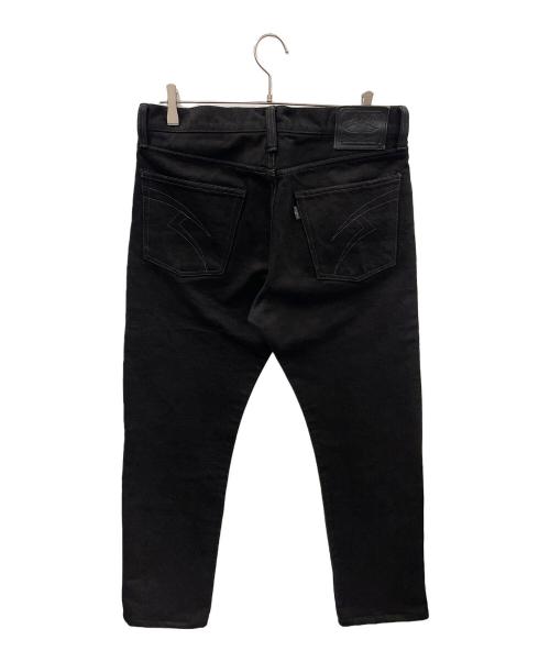 BIG TWIN（ビッグツイン）BIG TWIN (ビッグツイン) デニムパンツ ブラック サイズ:実寸サイズにてご確認下さい。の古着・服飾アイテム