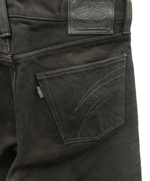 BIG TWIN（ビッグツイン）BIG TWIN (ビッグツイン) デニムパンツ ブラック サイズ:実寸サイズにてご確認下さい。の古着・服飾アイテム