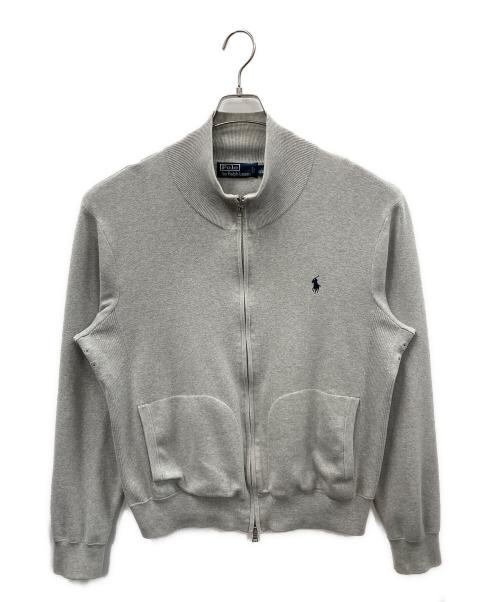 POLO RALPH LAUREN（ポロ・ラルフローレン）POLO RALPH LAUREN (ポロ・ラルフローレン) フルジップスウェット ライトグレー サイズ:Lの古着・服飾アイテム