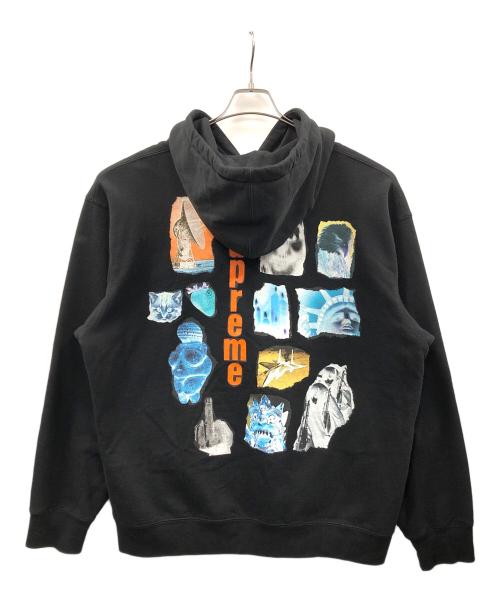 SUPREME（シュプリーム）SUPREME (シュプリーム) プルオーバーパーカー InvertHoodedSweatshirt(インバートフーデッドスウエットシャツ) ブラック サイズ:Largeの古着・服飾アイテム
