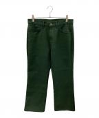 LEVI'Sリーバイス）の古着「センタープレスパンツ STA-PLEST（スター プレスト）」｜グリーン