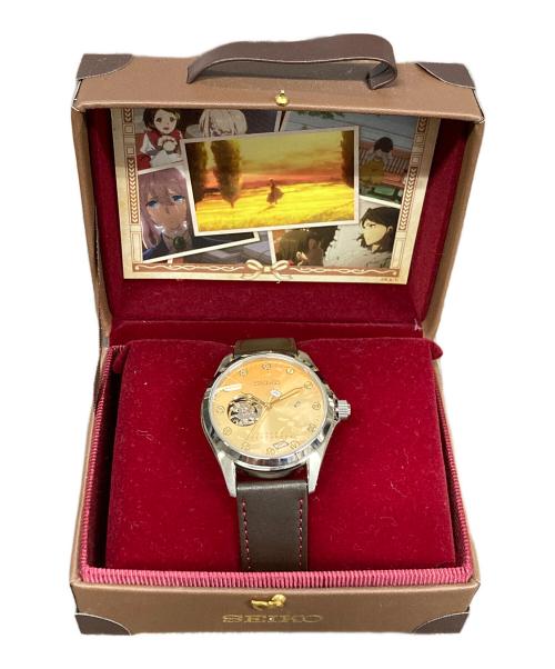 SEIKO（セイコー）SEIKO (セイコー) 腕時計 自動巻き ヴァイオレット・エヴァーガーデンコラボ サイズ:実寸サイズにてご確認ください。の古着・服飾アイテム