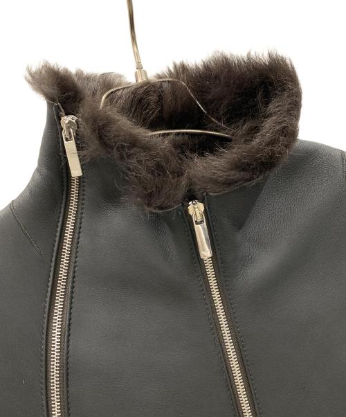 EMPORIO ARMANI（エンポリオ アルマーニ）EMPORIO ARMANI (エンポリオ アルマーニ) レザージャケット ブラック サイズ:実寸サイズにてご確認ください。の古着・服飾アイテム