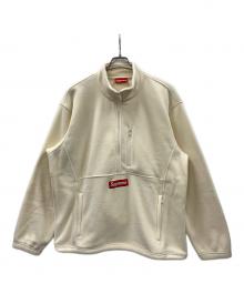 SUPREME（シュプリーム）の古着「ハーフジップスウェット Polartec Harf Zip Pullover（ポーラテック ハーフジップ プルオーバー）」｜アイボリー
