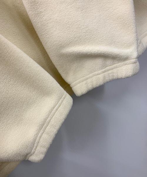 SUPREME（シュプリーム）SUPREME (シュプリーム) ハーフジップスウェット Polartec Harf Zip Pullover（ポーラテック ハーフジップ プルオーバー） アイボリー サイズ:Lの古着・服飾アイテム
