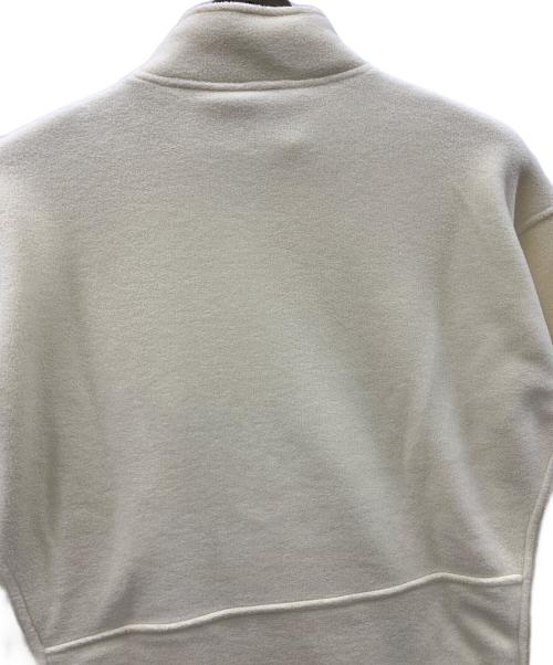 SUPREME（シュプリーム）SUPREME (シュプリーム) ハーフジップスウェット Polartec Harf Zip Pullover（ポーラテック ハーフジップ プルオーバー） アイボリー サイズ:Lの古着・服飾アイテム