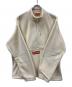 中古・古着 SUPREME (シュプリーム) ハーフジップスウェット Polartec Harf Zip Pullover（ポーラテック ハーフジップ プルオーバー） アイボリー サイズ:L：20000円