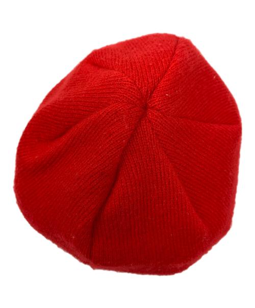 SUPREME（シュプリーム）SUPREME (シュプリーム) NEWERA (ニューエラ) ニットキャップ Box Logo Beanie（ボックス ロゴ ビーニー） レッド サイズ:実寸サイズにてご確認ください。の古着・服飾アイテム