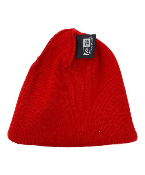 SUPREME（シュプリーム）SUPREME (シュプリーム) NEWERA (ニューエラ) ニットキャップ Box Logo Beanie（ボックス ロゴ ビーニー） レッド サイズ:実寸サイズにてご確認ください。の古着・服飾アイテム