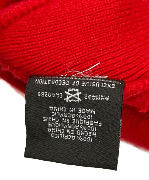 SUPREME（シュプリーム）SUPREME (シュプリーム) NEWERA (ニューエラ) ニットキャップ Box Logo Beanie（ボックス ロゴ ビーニー） レッド サイズ:実寸サイズにてご確認ください。の古着・服飾アイテム