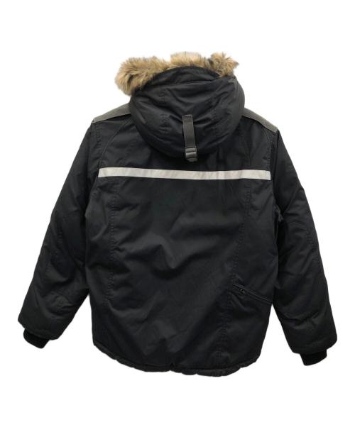 Mad Hectic（マッドヘクティク）Mad Hectic (マッドヘクティク) 中綿ジャケット ブラック サイズ:X-LARGEの古着・服飾アイテム