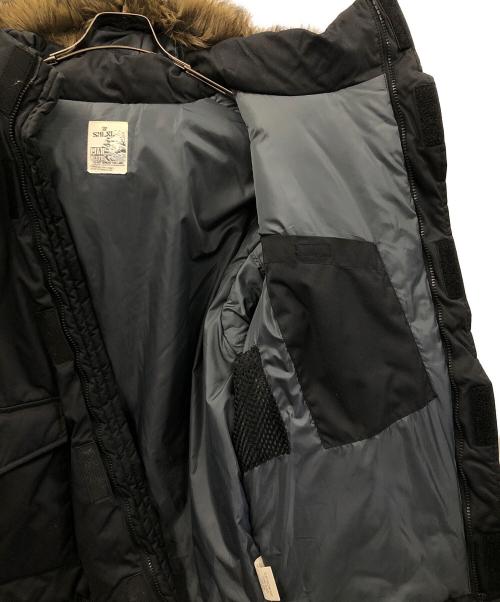 Mad Hectic（マッドヘクティク）Mad Hectic (マッドヘクティク) 中綿ジャケット ブラック サイズ:X-LARGEの古着・服飾アイテム