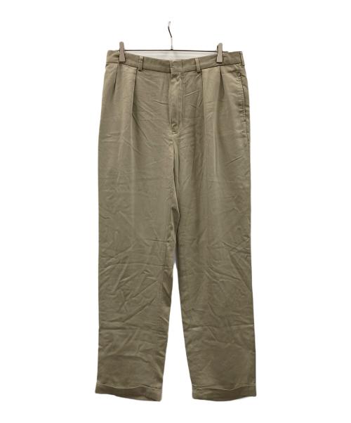 POLO RALPH LAUREN（ポロ・ラルフローレン）POLO RALPH LAUREN (ポロ・ラルフローレン) トラウザーパンツ ベージュ サイズ:実寸サイズにてご家訓ください。の古着・服飾アイテム