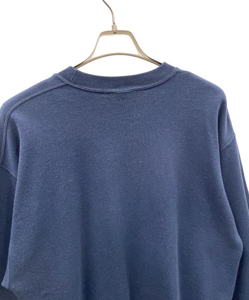 M.J.SOFFE（ソフィー）M.J.SOFFE (ソフィー) スウェット ネイビー×イエロー サイズ:Lの古着・服飾アイテム
