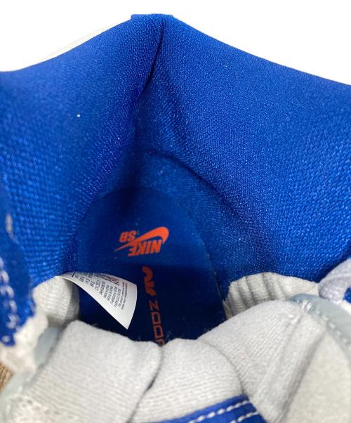 NIKE（ナイキ）NIKE (ナイキ) ハイカットスニーカー ライトグレー×ブルー サイズ:28の古着・服飾アイテム