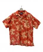 POLO RALPH LAURENポロ・ラルフローレン）の古着「アロハシャツ」｜レッド