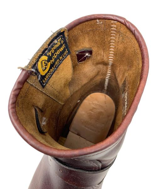 CHIPPEWA（チペワ）CHIPPEWA (チペワ) エンジニアブーツ ブラウン サイズ:27cmの古着・服飾アイテム