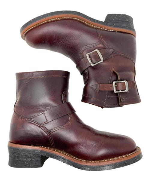 CHIPPEWA（チペワ）CHIPPEWA (チペワ) エンジニアブーツ ブラウン サイズ:27cmの古着・服飾アイテム