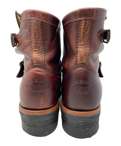 CHIPPEWA（チペワ）CHIPPEWA (チペワ) エンジニアブーツ ブラウン サイズ:27cmの古着・服飾アイテム