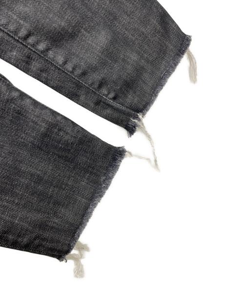 DSQUARED2（ディースクエアード）DSQUARED2 (ディースクエアード) スキニーデニムパンツ ブラック サイズ:42の古着・服飾アイテム