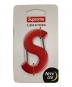 Supreme（シュプリーム）の古着「カラビナ S Logo Keychain（Sロゴキーチェーン）」｜レッド