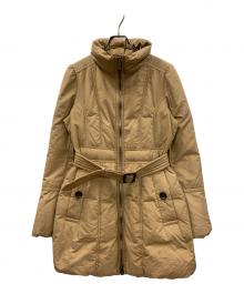 BURBERRY BLACK LABEL（バーバリーブラックレーベル）の古着「ダウンコート」｜ベージュ