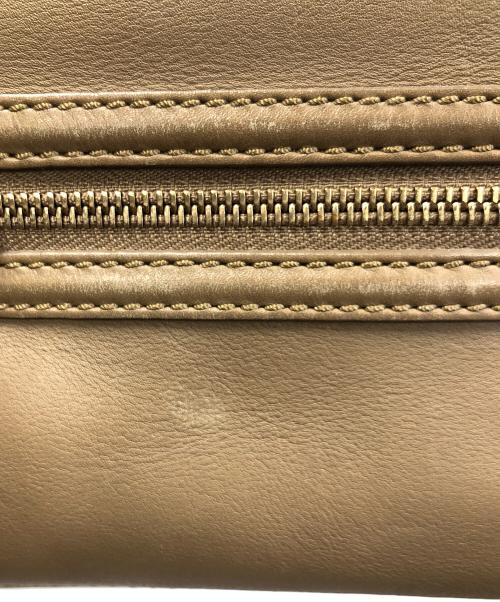 CELINE（セリーヌ）CELINE (セリーヌ) ハンドバッグ Luggage Mini Shopper（ラゲッジ ミニ ショッパー） キャメル サイズ:実寸サイズにてご確認くださいの古着・服飾アイテム